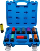 BGS 1/2 Kraft-Schoneinsatz-Satz SW 15 - 27 mm und Spezial-Radschrauben 11-tlg.