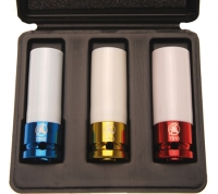 BGS Diy 1/2 Kraft-Schoneins�tze, 17-19-21 mm, 3-tlg.