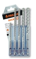 Projahn Rocket 7 �6-8-10-12mm Hammerbohrer Set 5-tlg. f�r Stahlbeton SDS-plus