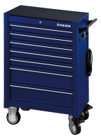 Projahn Best�ckter Werkstattwagen UNIVERSE mit 7 Schubf�chern und 187-tlg. Best�ckung Blau