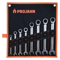 Projahn GearTech Klassik Schl�ssel Satz Rolltasche 8tlg 8-10-12-13-16-17-18-19mm
