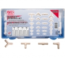 BGS Verbinder-Sortiment fr Gummi- und Kunststoffschluche, 100