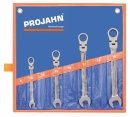 Projahn Gear-Tech Ratschen-Ringgabelschlssel flexibel Satz 4-tl