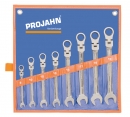 Projahn Gear-Tech Ratschen-Ringgabelschlssel flexibel Satz 8-tl