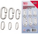 BGS Schraubverschluss-Karabinerhaken-Set, 20-tlg.