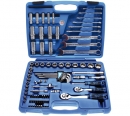 BGS Steckschlssel-Satz 1/4+3/8, in Zollgren, 92-tlg.
