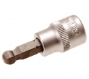 BGS 3/8 Bit-Einsatz Innen-6-Kant Kugelkopf 8mm/48mm