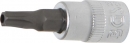 BGS 1/4 Bit-Einsatz T-Profil/Torx mit Bohrung T27