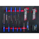 Projahn Werkstattwagen GALAXY 229-tlg. mit 7 Schubfchern schwar