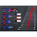 Projahn Werkstattwagen GALAXY 229-tlg. mit 7 Schubfchern Blau