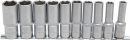 BGS 1/2 Steckschlssel-Einsatz-Satz Sechskant tief Zoll 10-tlg.