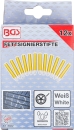 BGS Fettsignierstifte wei� 12 St�ck