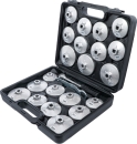 BGS Diy lfilterkappen-Satz aus Aluminium-Druckguss, 23-tlg.
