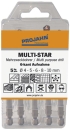 Projahn MULTI-STAR Mehrzweckbohrer Set 4-5-6-8-10mm  Bit-Aufnahme 5-tlg.