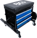 BGS Werkstatt-Rollsitz mit 3 Schubladen