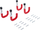 BGS Diy Wandhaken-Satz 4-teilig
