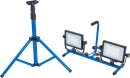 BGS Duo-SMD-LED-Arbeits-Strahler mit Stativ 2x70W