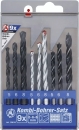 BGS Diy Kombi-Bohrer-Satz 5-8mm 9-tlg.