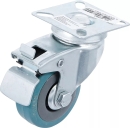 BGS Diy Lenkrolle mit Bremse Gummi mit Anschraubsockel  50mm