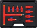BGS 1/2 VDE-Bit-Einsatz-Satz Innensechskant 4-10mm 10-tlg.