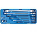 BGS Doppel-Ratschen-Gelenkschl�ssel Set, 8-19 mm, 10-tlg