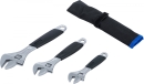 BGS Rollgabelschl�ssel-Satz mit Kunststoff-Softgriff 3-tlg.