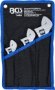 BGS Rollgabelschl�ssel-Satz mit Kunststoff-Softgriff 3-tlg.