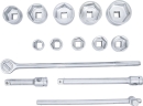 BGS Diy 1Steckschl�sselsatz 36-80 mm,15-tlg.