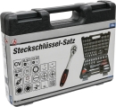 BGS Diy 1/4 & 1/2 Steckschl�ssel-Satz Wellenprofil 115-tlg.