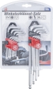 BGS Diy Winkelschl�ssel-Satz lang T-Profil (f�r Torx) T10 - T50 / Innensechskant 1,5 - 10 mm 18-tlg.