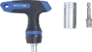 BGS Diy Multi-Einsatz mit Adapter-Satz mit Ratschen-T-Griff, umschaltbar 3-tlg.