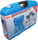 BGS Steckschl�ssel-Satz Gear Lock 1/4-3/8-1/2218-tlg.