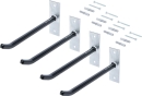 BGS Diy Felgen-Wandhaken-Satz 250 mm 4-tlg.