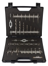 Projahn Metallbearbeitung- und Gewindeschneider - Set HSS-G 33-tlg. M3-M12 in Kunststoffkoffer