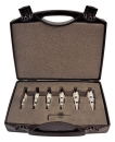 Projahn TCT Metall-Lochs�gen Set 18-tlg. � 12/14/16/18/20/22 mm, inkl. Spiralbohrer und Federn + Winkelstiftschl�ssel