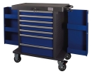 Projahn Best�ckter Werkstattwagen SPACE mit 7 Schuf�chern und 229-tlg. proficraft Best�ckung Blau/Anthrazit