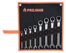 Projahn GearTech Satz umschaltbar in Rolltasche 8tlg 8-10-12-13-16-17-18-19mm