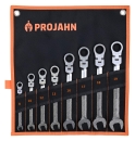 Projahn GearTech flexibel Schl�ssel Satz Rolltasche 8tlg 8-10-12-13-16-17-18-19mm