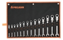 Projahn GearTech flexibel Schl�ssel Satz Rolltasche 14tlg 6-7-8-9-10-11-12-13-14-15-16-17-18-19mm