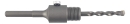 Projahn Aufnahmeschaft 6-kant SW 11 L 110 mm inklusive Zentrierbohrer 8x110mm - M22